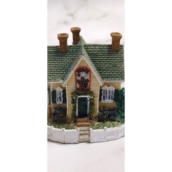 Vintage 98' Reverend Muir's AH157 Liberty Falls Cottage Village Decor Miniature - Picture 8 of 10